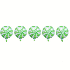 Christmas Candy Windmill Cane Balloon Set