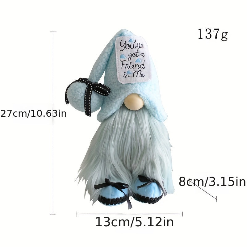Faceless Doll Window Decoration Creative Holiday Dwarf Standing Posture