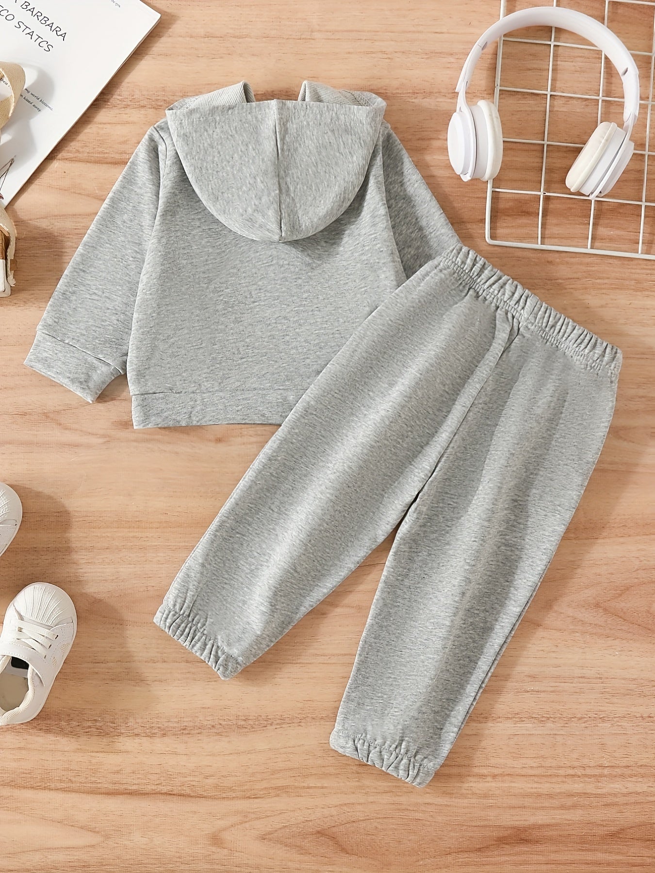Baby Hoodie & Pants Suit for Fall/Winter