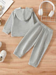 Baby Hoodie & Pants Suit for Fall/Winter