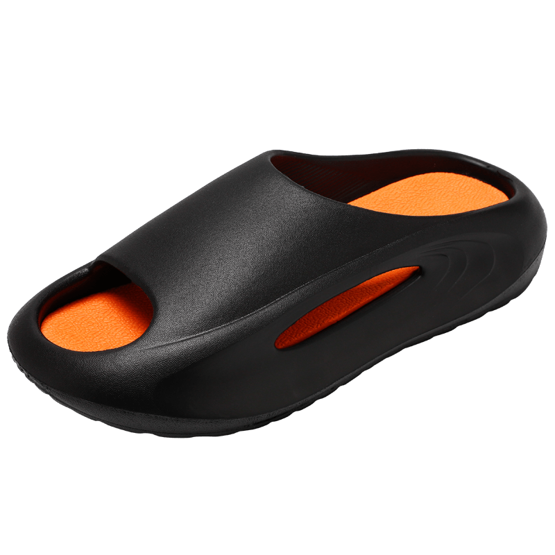 Women's Cutout House Slides Open Toe Thick Sole Slippers