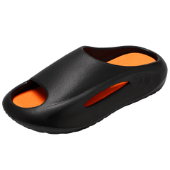 Women's Cutout House Slides Open Toe Thick Sole Slippers
