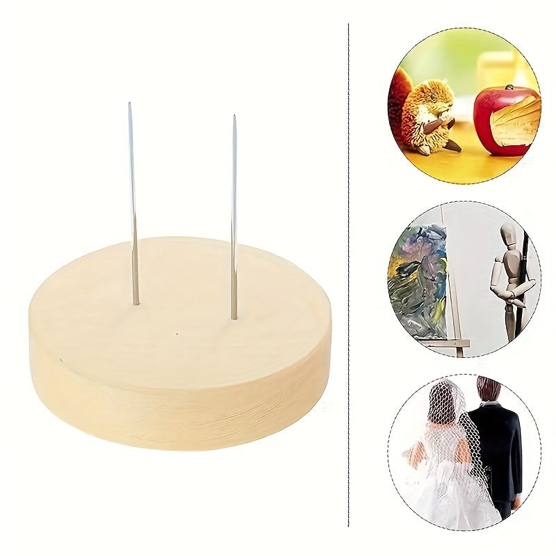 6pcs 2sets Wooden Doll Holder Toy Doll Display Stand