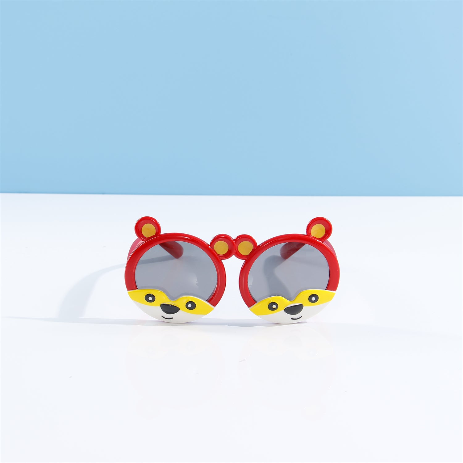 Girls Cartoon Bear Frame Polarized Sunglasses UV Protection Decorative