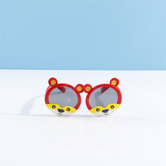 Girls Cartoon Bear Frame Polarized Sunglasses UV Protection Decorative