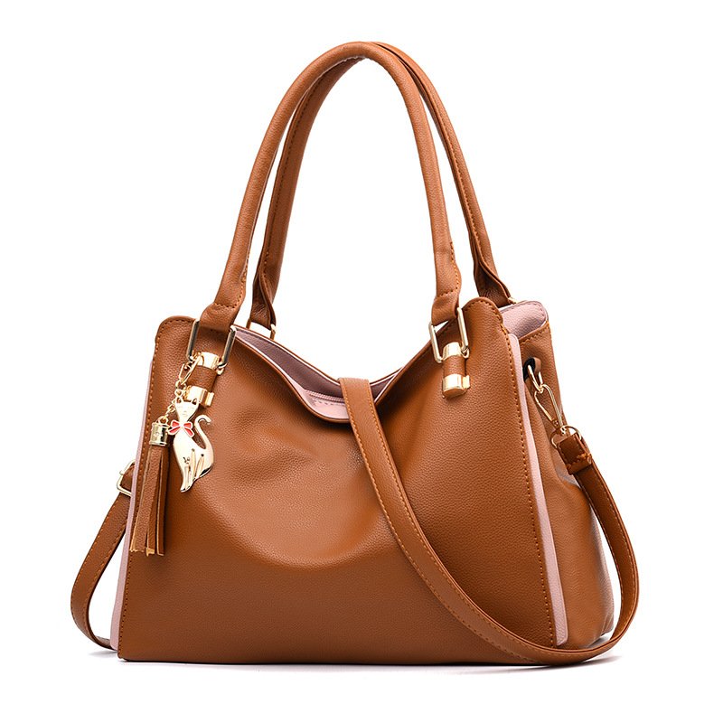Large Capacity Tassel Decor Shoulder Bag Women's Crossbody Bag