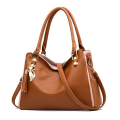 Large Capacity Tassel Decor Shoulder Bag Women's Crossbody Bag