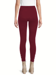Sports Leggings Women's Plus Dot Print Medium Stretch Skinny Leggings