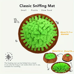 Eco-Friendly Pet Snuffle Mat for Foraging Skills Training