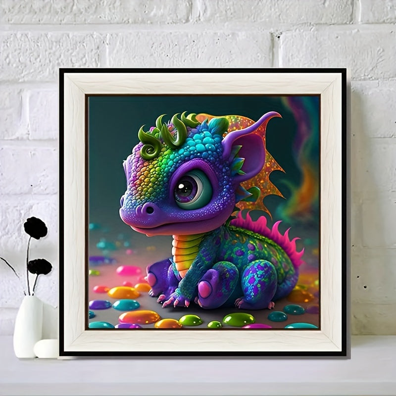 Dragon Baby Diamond Painting Tools - 5D DIY Round Full Diamond Kit