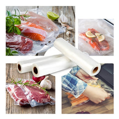 Food Vacuum Bags Storage Sealer Packaging Rolls Kitchen Supplies