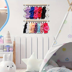 Bohemian Lace Barrettes Bib Organizer & Hair Accessory Hanger