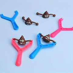 Outdoor Game Slingshot Set with Poo Soft Bullets