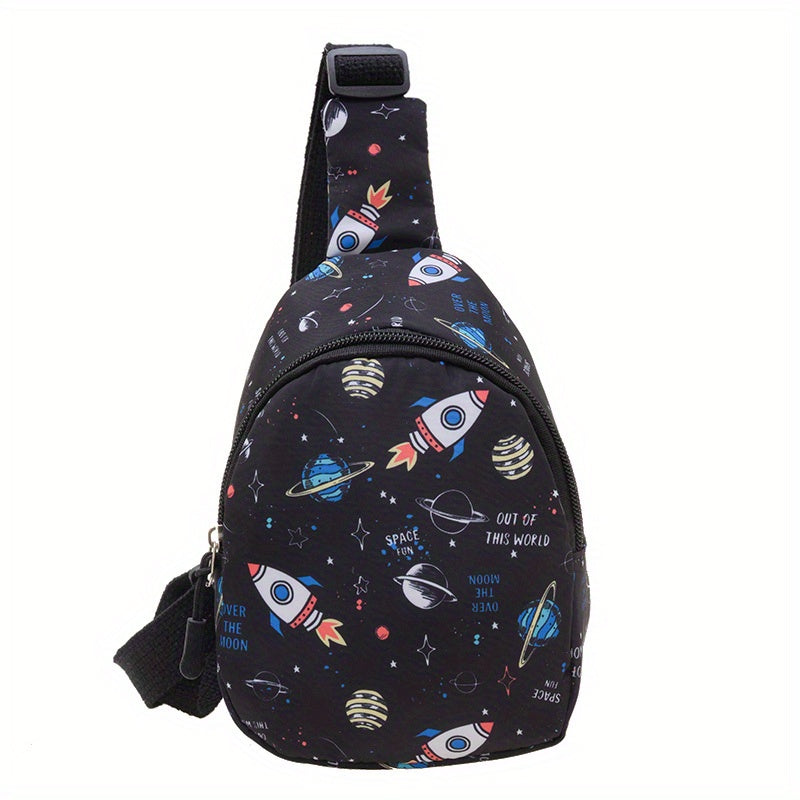 Kids Dino Rocket Waist Bag