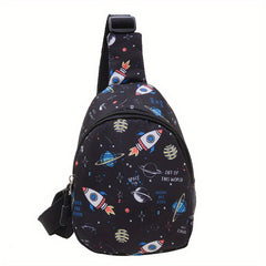 Kids Dino Rocket Waist Bag