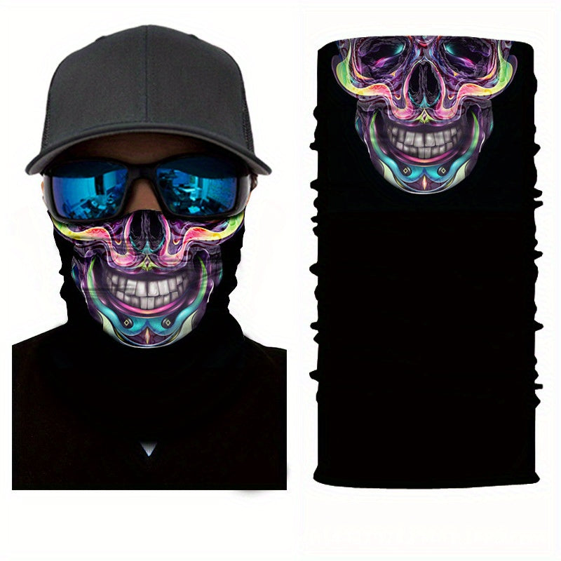 3D Skull Bandana Face Mask Ski Mask Cold Protection