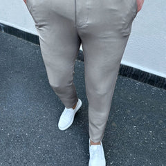 Men's Classic Formal Stretch Dress Pants for Business Dinner