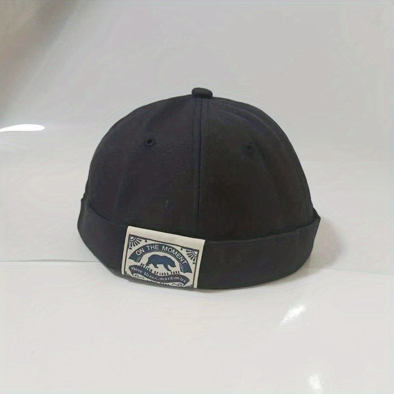 Melon Leather Hat Men's And Women's Hip hop Landlord Hat