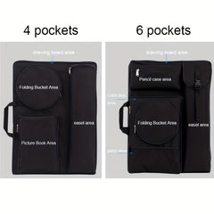 1pc Portable Drawing Board Bag Large Carrying Drawing Tools Kit Bag