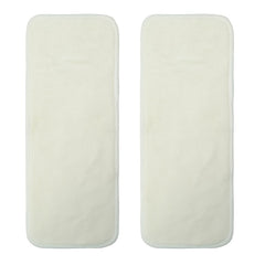 2PCS Mumsbest Bamboo Diaper Inserts Reusable & Washable Nappy Liners