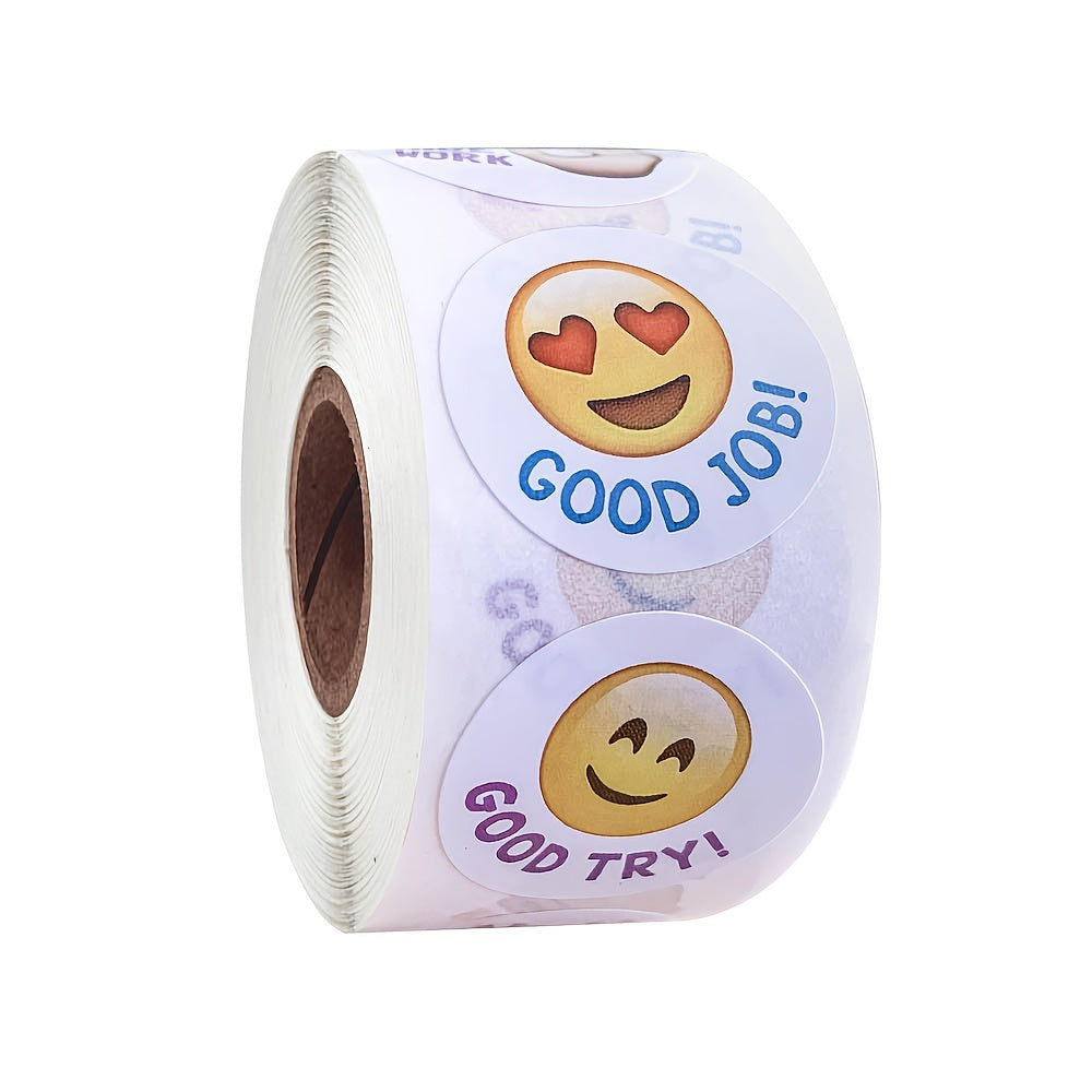 500pcs Cartoon Stickers Teacher Reward Encourage Sticker Self-adhesive Graffiti