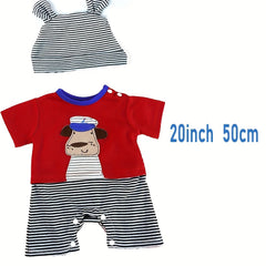 Reborn Dolls Clothes 3pc Set for 45-72cm Babies