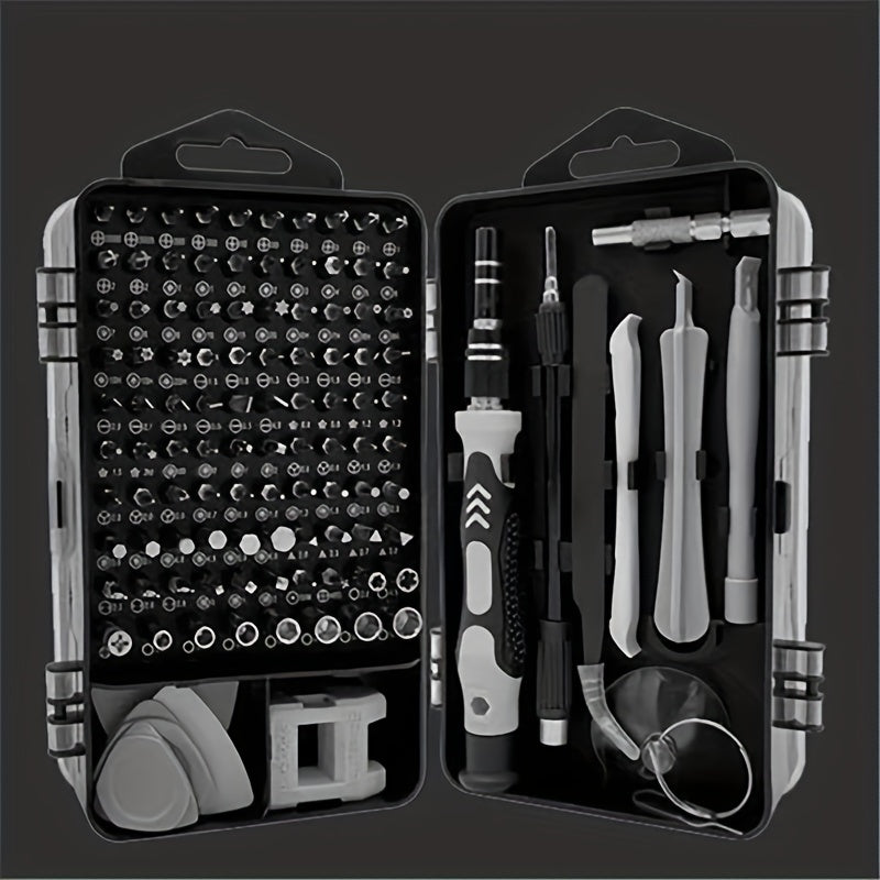 115-in-1 Screwdriver Tool Set for Repair Jobs