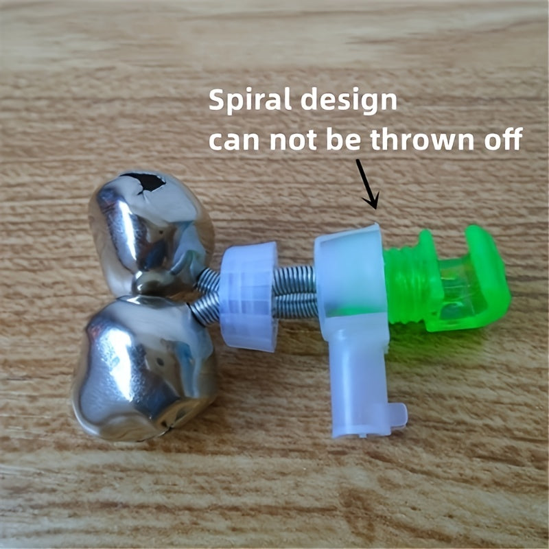 Fishing Alarm Bell Double Bell Clip Sea Pole Fishing Bite Indicators