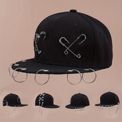 Summer Flat Brim Hat Baseball Cap Hip Hop Hat