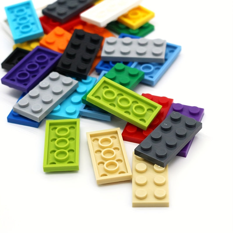 30pcs Small Particle Building Blocks DIY 2x4 Basic Board 2 4 Hole Kids Puzzle