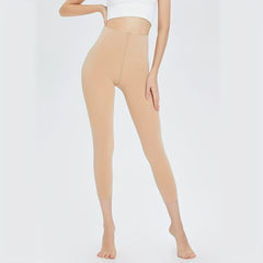 2 Pack Opaque High Waist Slim Pantyhose Women's Stockings