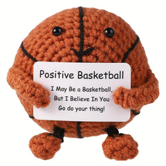 Basketball Crochet Knitted Doll Gift for Athletes