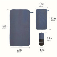 Fast Drying Microfiber Travel Towel Soft Lightweight Towel for Gym Beach Swimmin