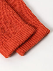 Off Shoulder Ribbed Long Sleeve Sweater
