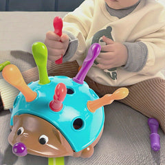 Little Hedgehog Montessori Toy for Concentration Training