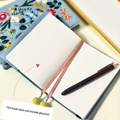 DIY Hand Embroidery Kit for A5A6 Note Book Leather Clothes Self Embroidery