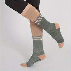 Striped Yoga Socks Non-slip Sports Socks For Women