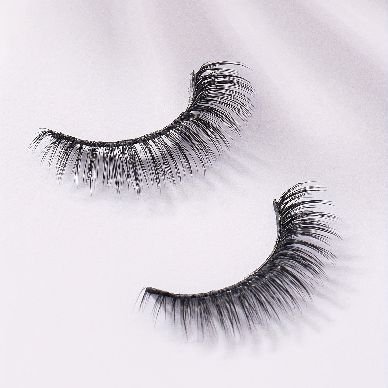 5 Pairs Crisscross Manga Lashes False Eyelashes 12mm Natural Look Japanese Style