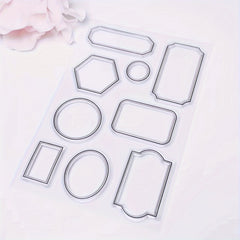 Bubble Chat Box Clear Stamp For Holiday Card Making Decorations