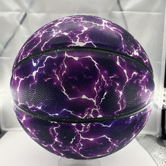Purple Lightning Series Basketball For Daughter