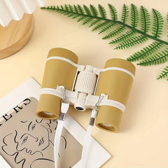 Kids Shockproof Binoculars Set for Ages 3+ - Bird Watching Educational Toy