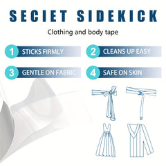 Invisible Anti-slip Sticker for Shirt Neck Women's Lingerie