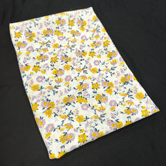 1yd Faux Cotton Fabric for DIY Pants Dress Quilts - Cut Size by Yard