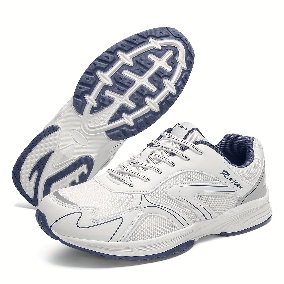 Women's Anti Slip Running Shoes Breathable Lace Up Sports Sneakers
