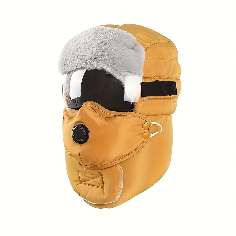 Women's Winter Thickened Warm Ear Protection Cotton Hat