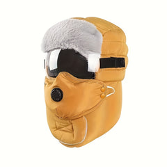 Women's Winter Thickened Warm Ear Protection Cotton Hat