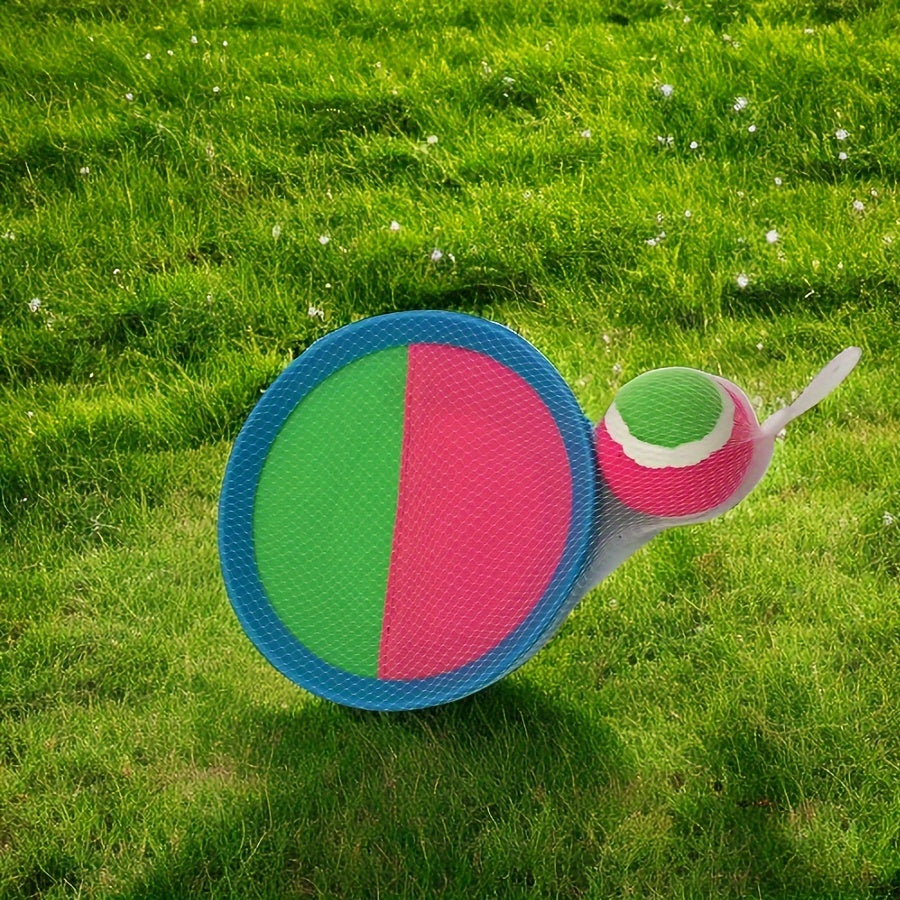 Toss And Catch Game Set Paddles Balls Outdoor Interactive Game Christmas Gift