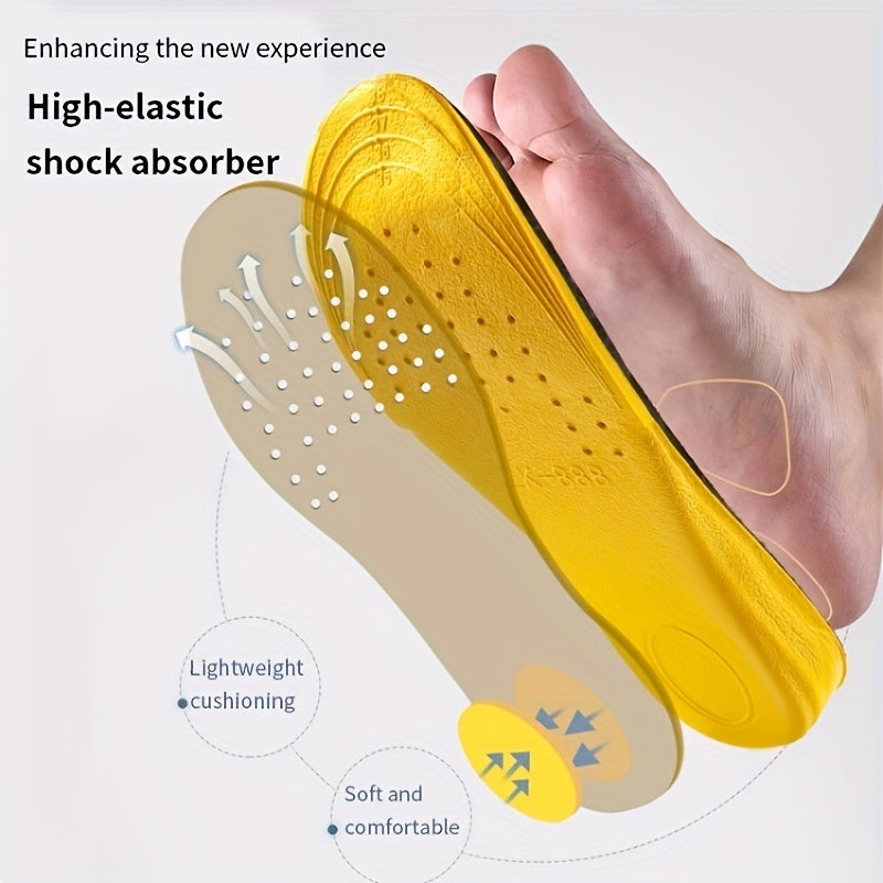 Invisible Height Increase Insoles - Breathable Shock Absorption