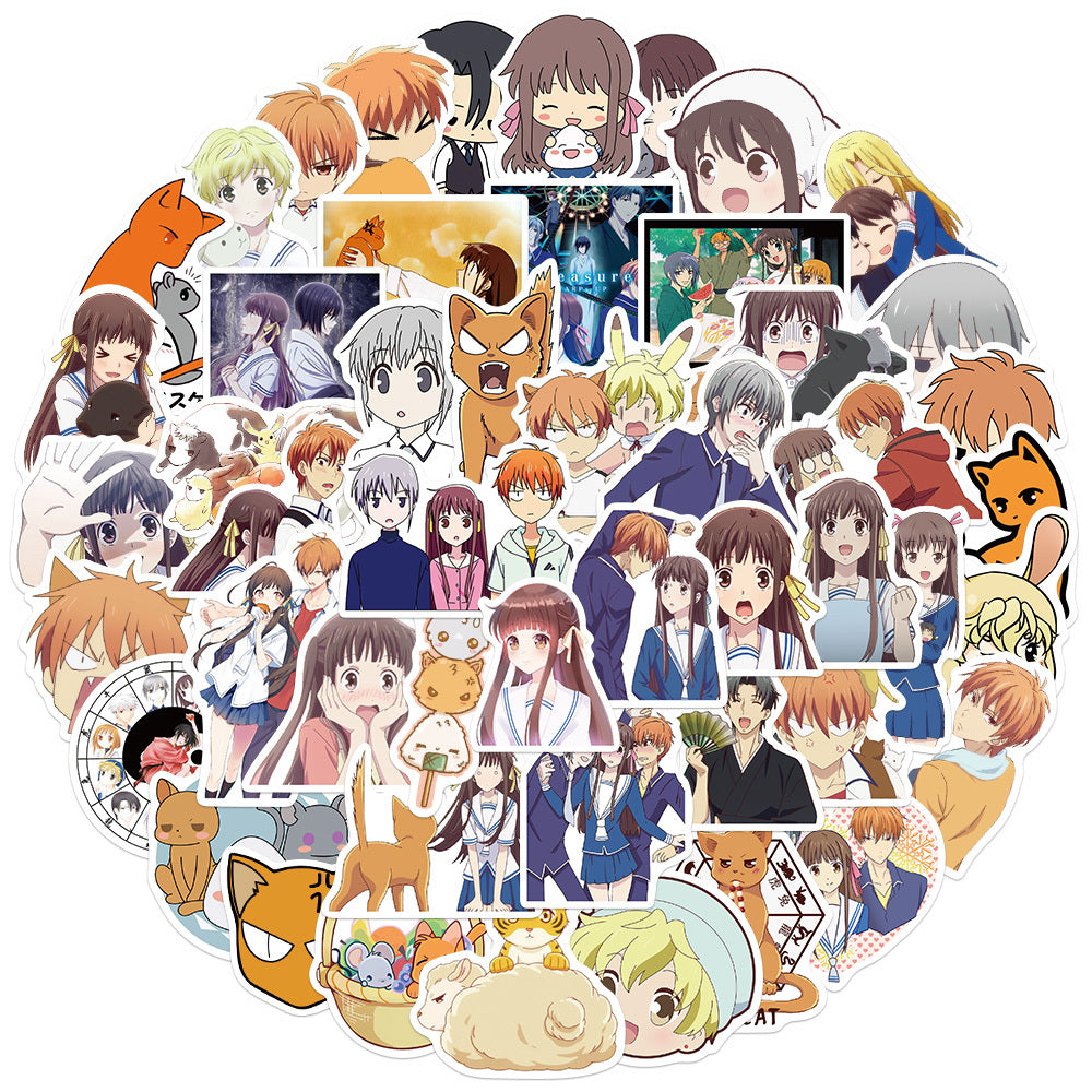 50 Anime Fruit Basket Posts Japanese Classic Anime Decorative Luggage