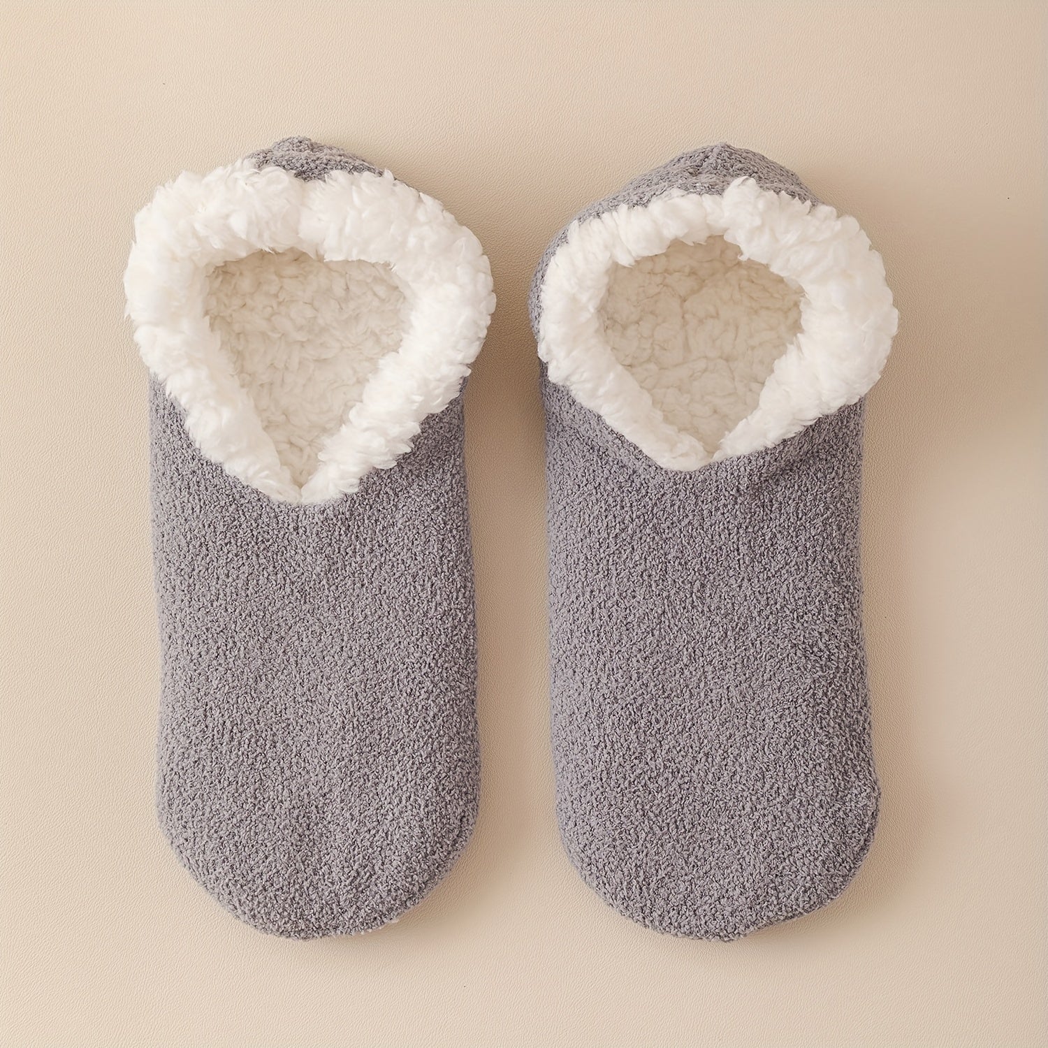 Plush Ankle Socks Women's Stockings Soft & Warm Low Cut Hosiery